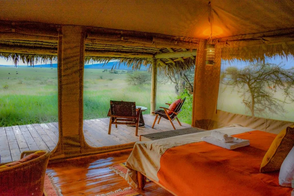 Another view of the guest bedroom — Mara Siana Tented Camp