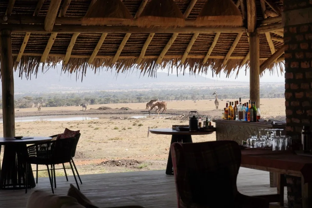 Wide outlook from the camp — Mara Siana Tented Camp