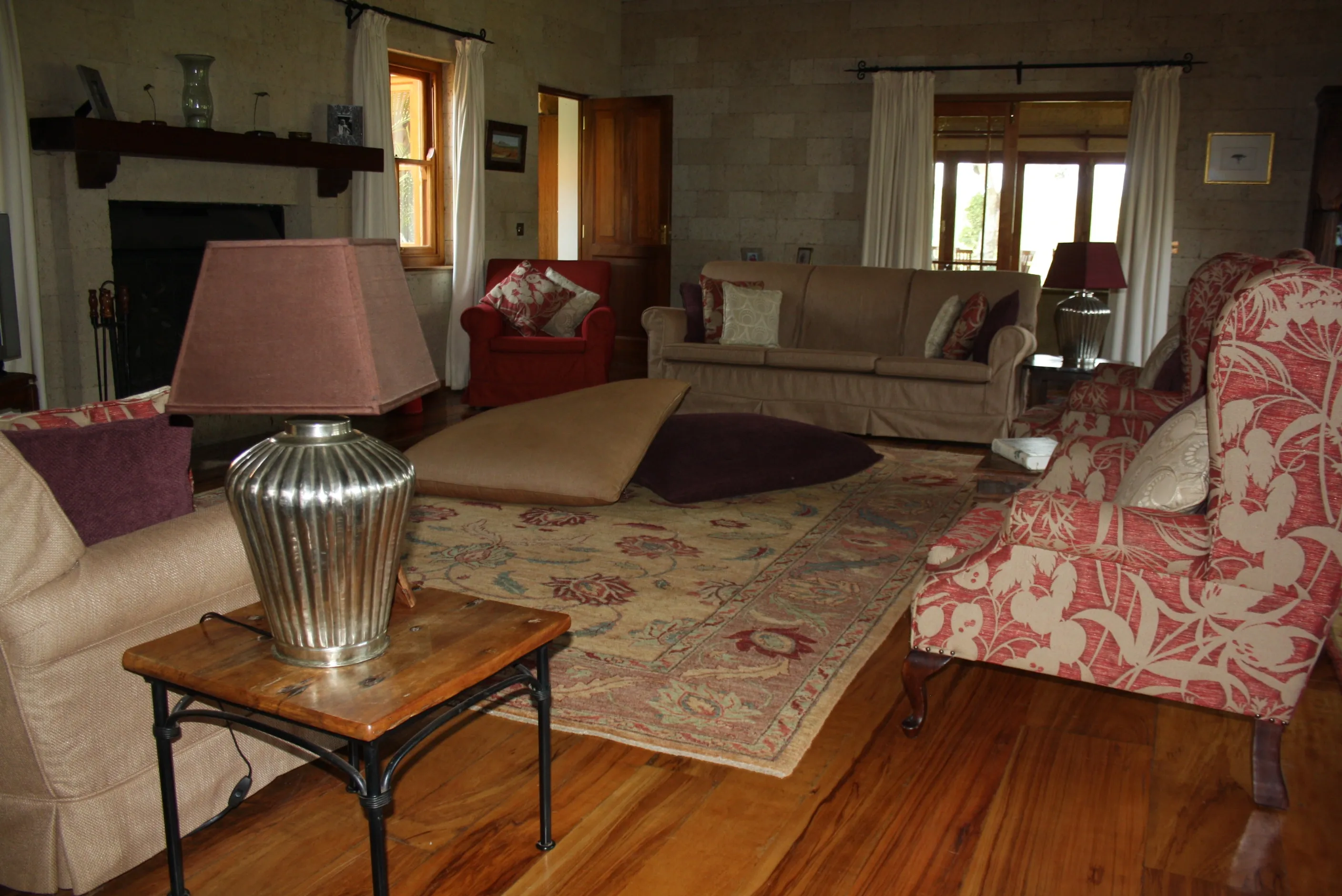Wide view of the living room — Ngong