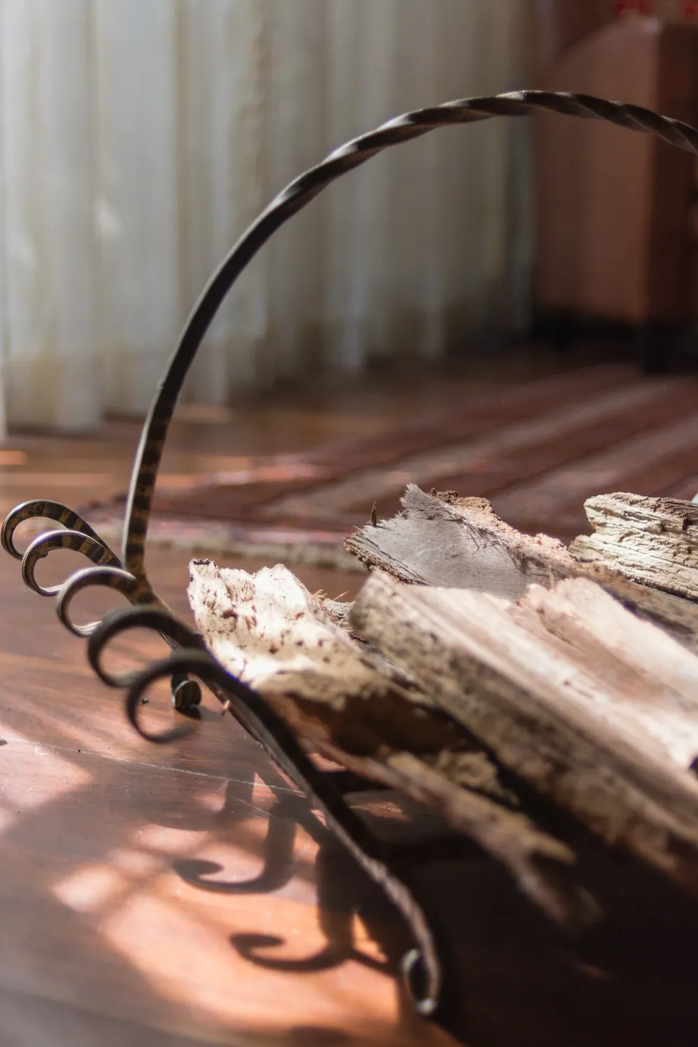 Woven basket detail — Mbogani